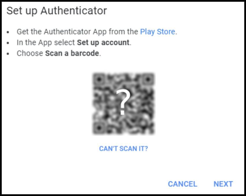 Set up Authenticator