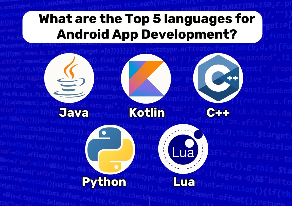 Top 5 languages for Android App Development