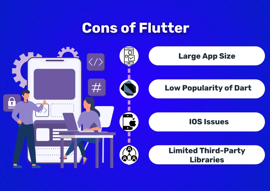 Cons of Flutter